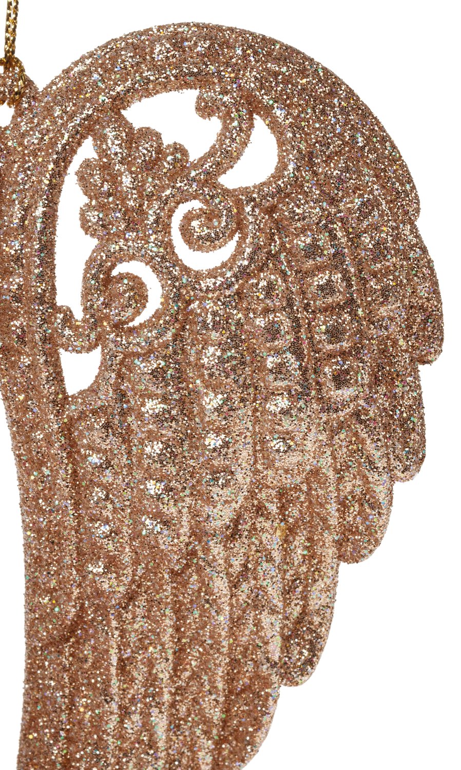 Deko Engelsflügel aus Acryl, 15 cm, thé-gold