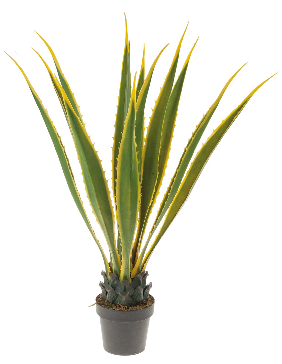 Agave artificiale, in vaso, 100 cm, verde