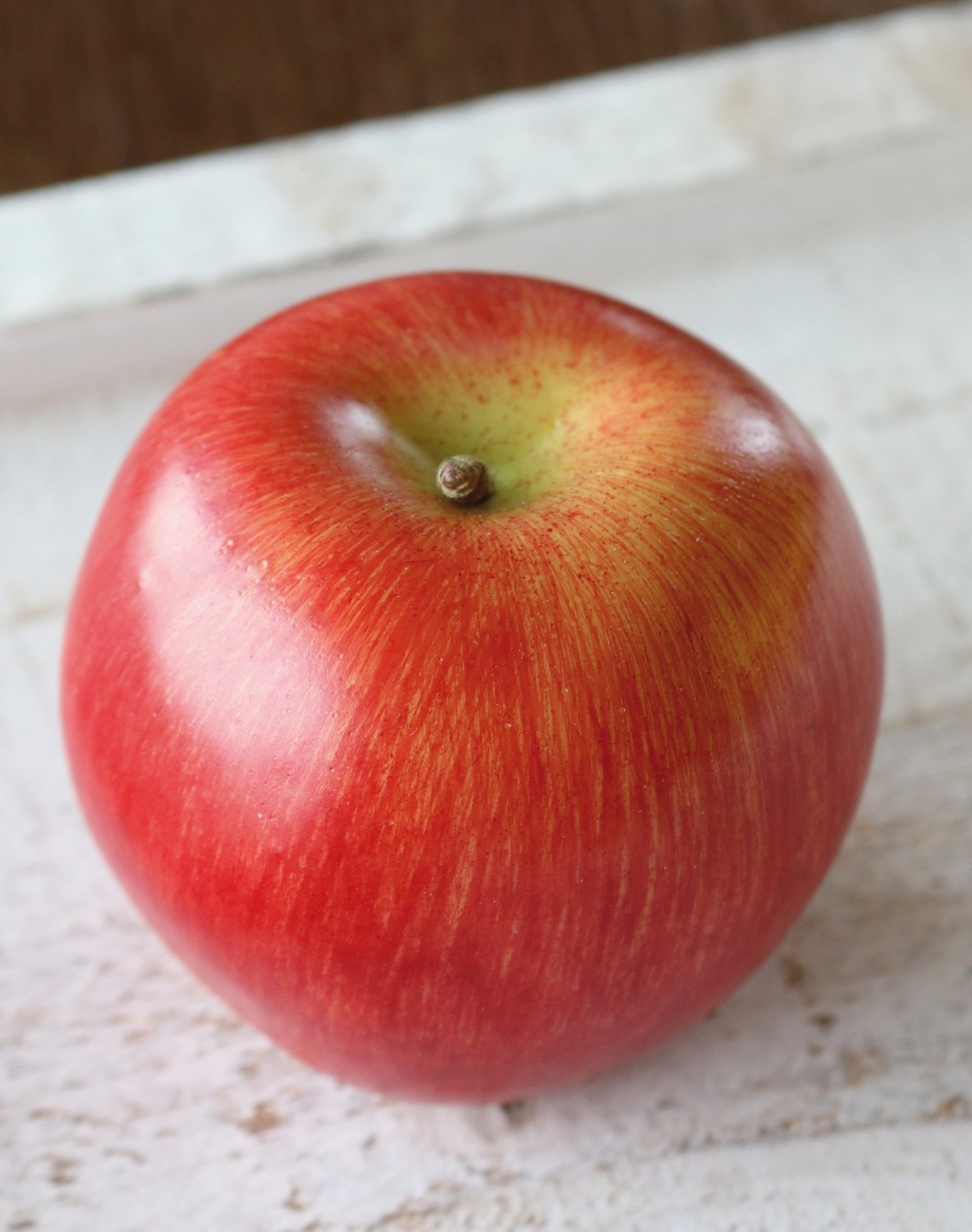 Künstlicher Apfel, 7 cm, rot