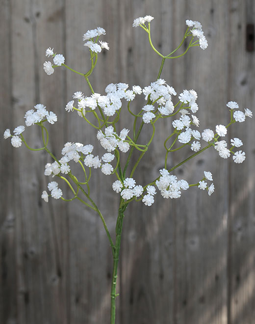 Gypsophila artificiale, 65 cm, bianco