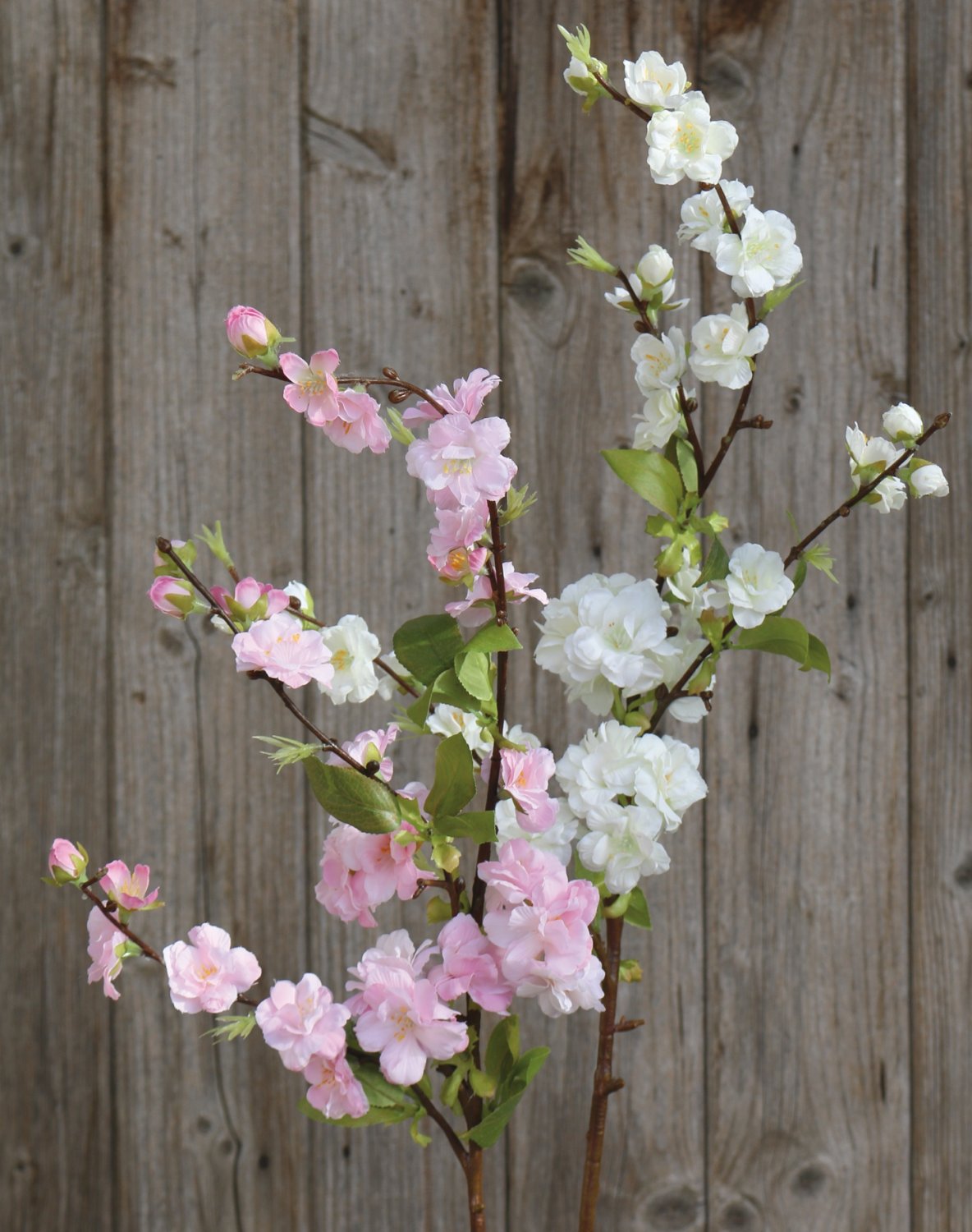 Fake cherry blossom branch, 88 cm, light pink