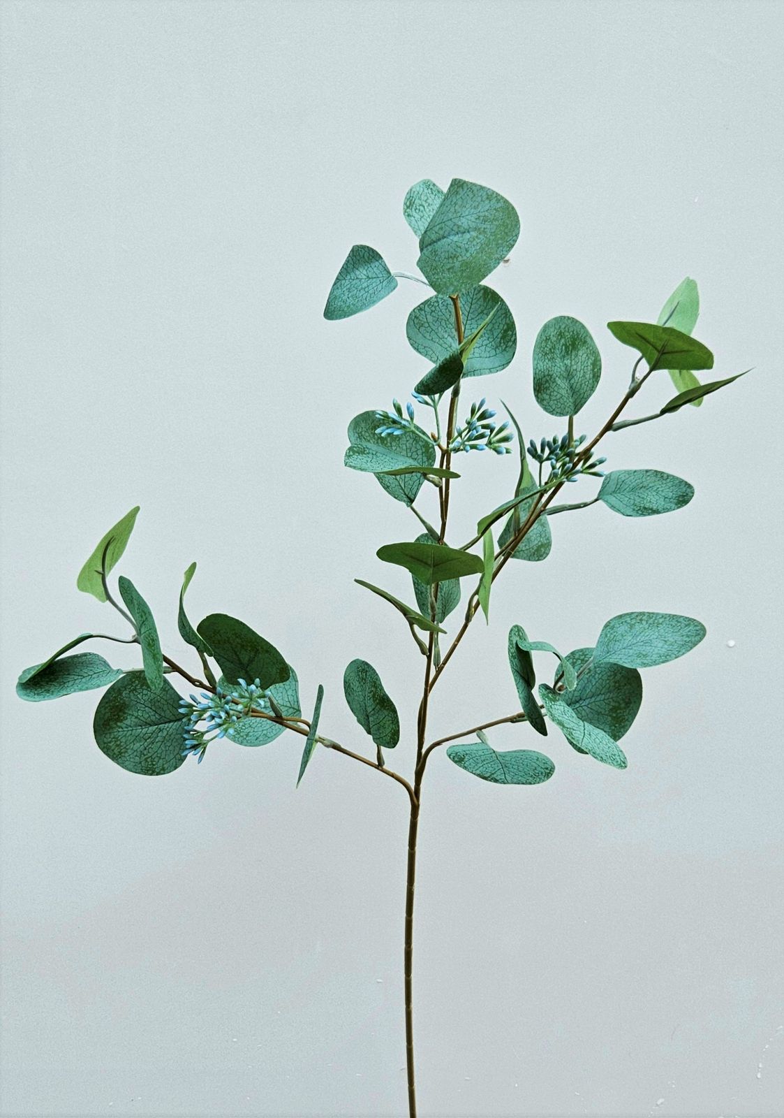 Künstlicher Eukalyptuszweig, 83 cm, grün