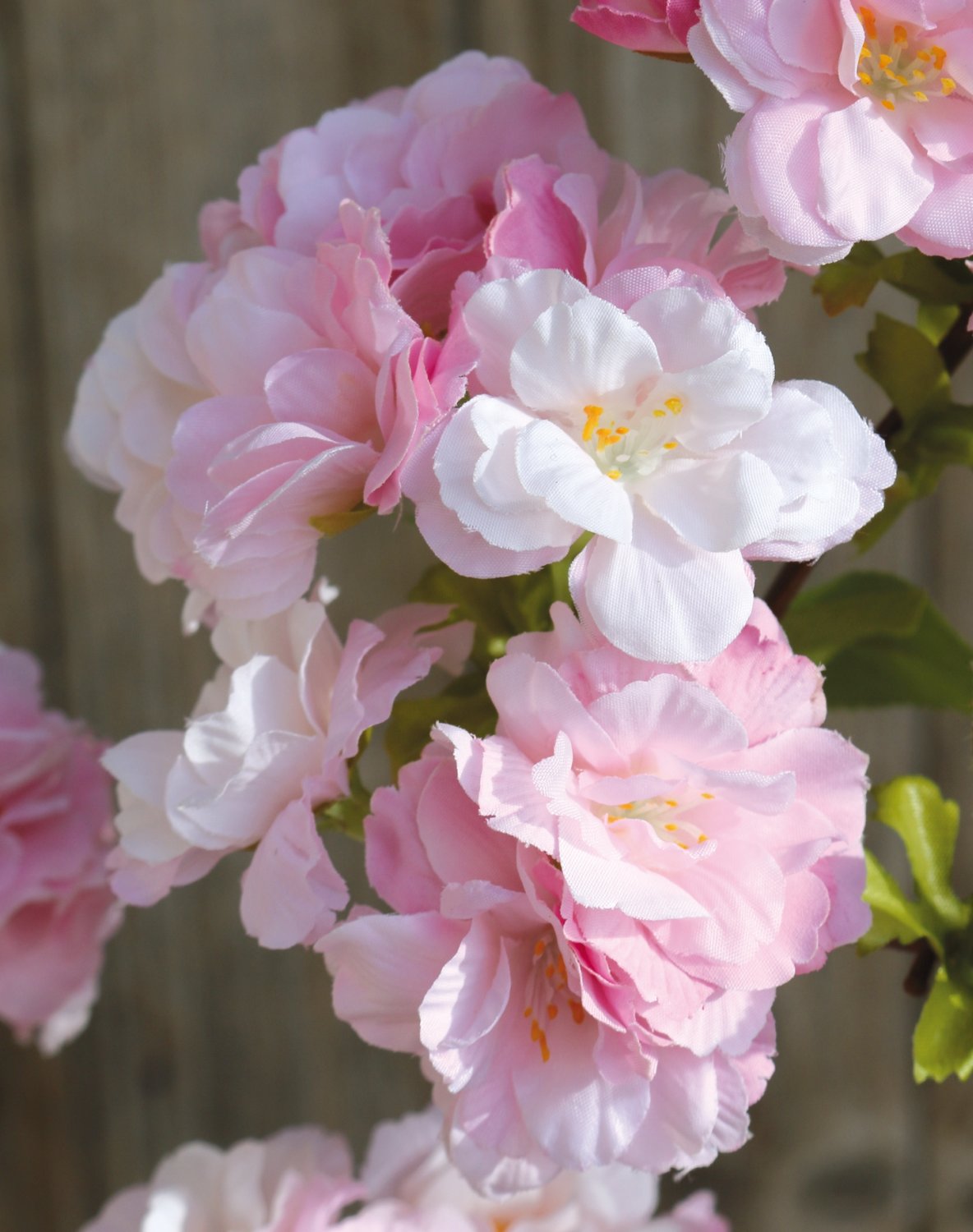 Fake cherry blossom branch, 80 cm, light pink