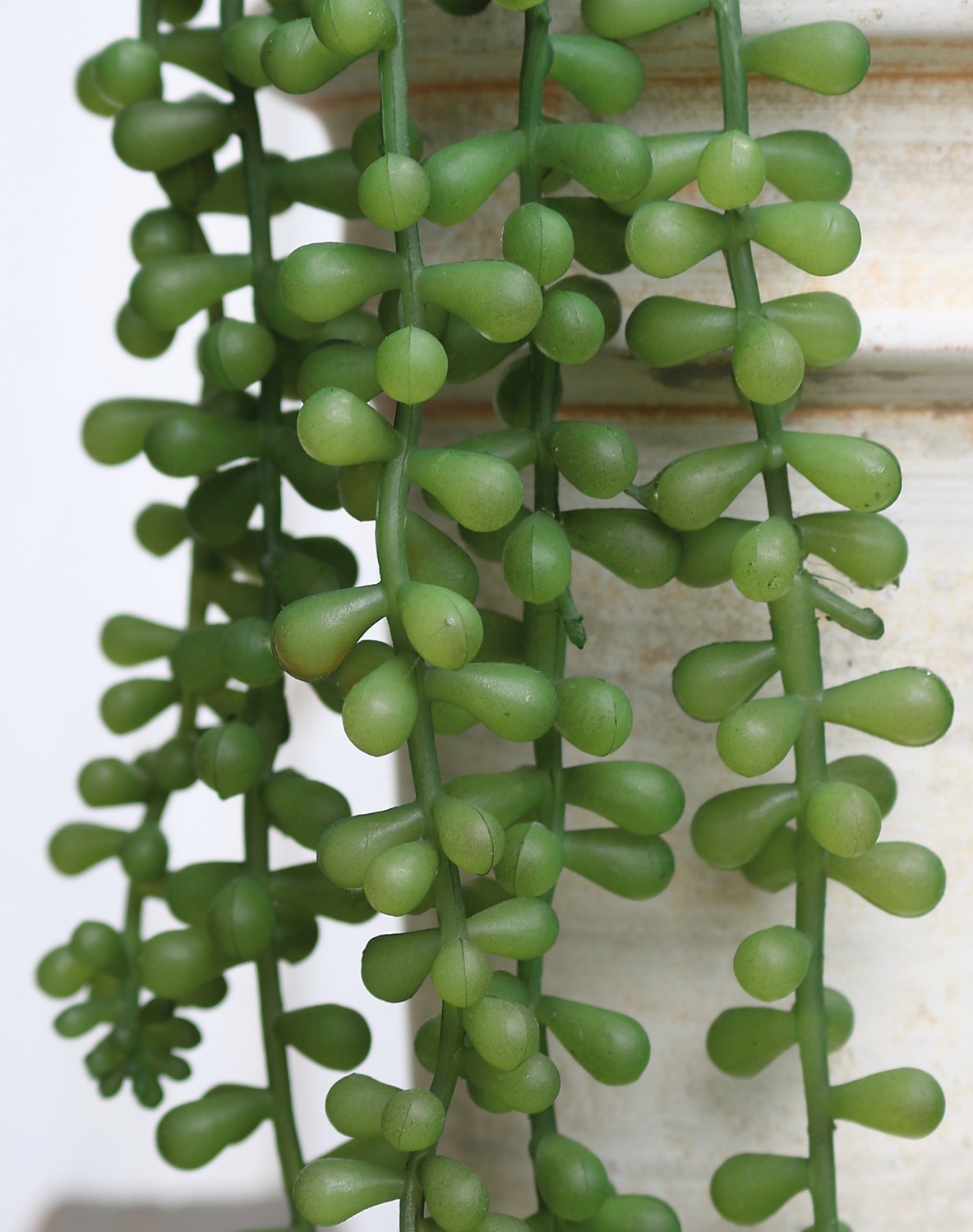 Artificial succulent, hanging, 52 cm, green