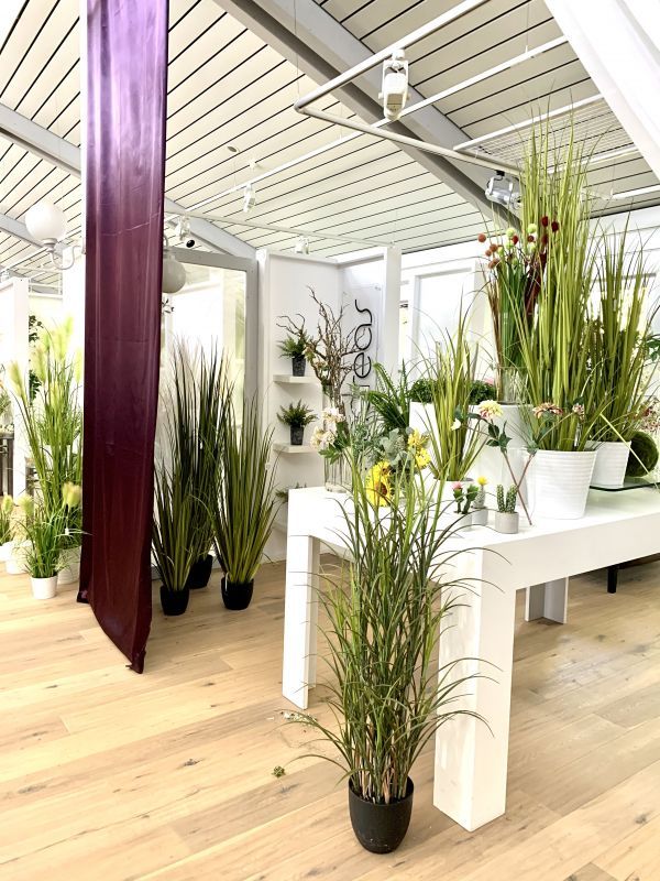Kuenstliche Graeser im Showroom von H.Andreas Kunstgraeser im H.Andreas Showroom entdecken