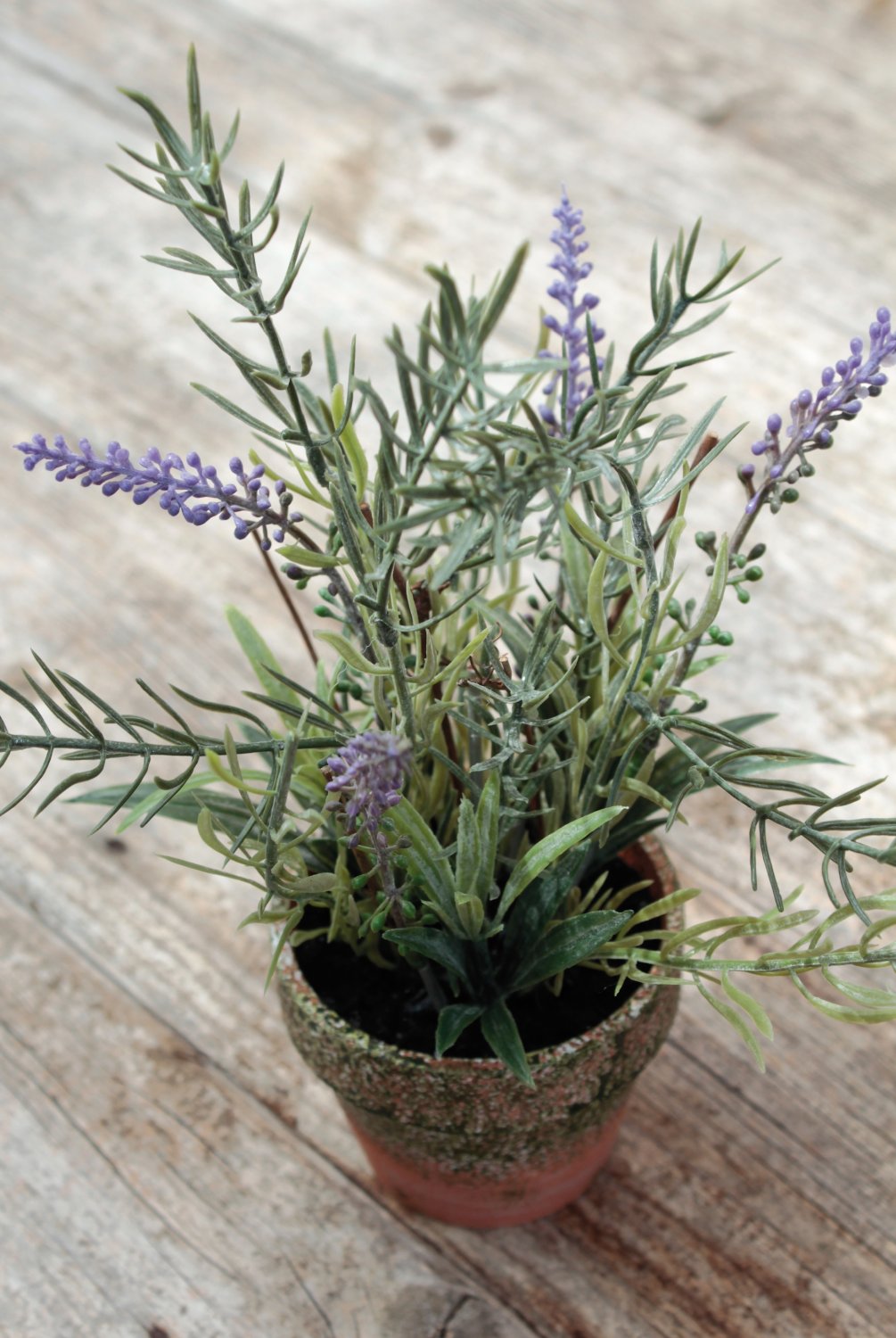 Künstlicher Lavendel, getopft, 24 cm, lavendel