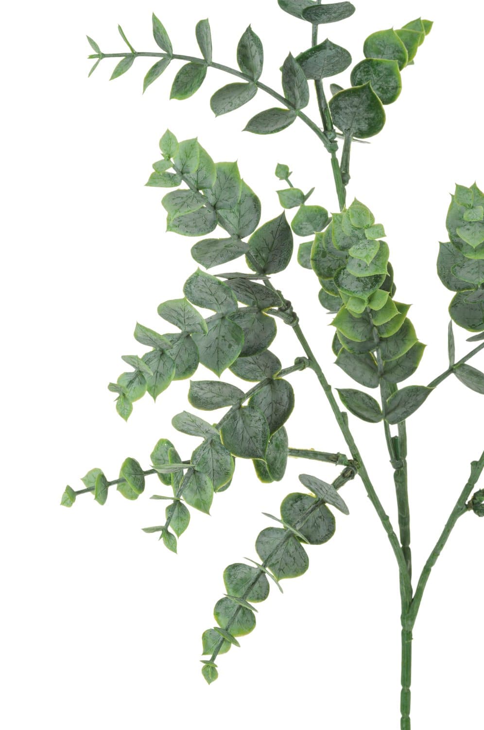 Künstlicher Eukalyptuszweig, 69 cm, grün-grau