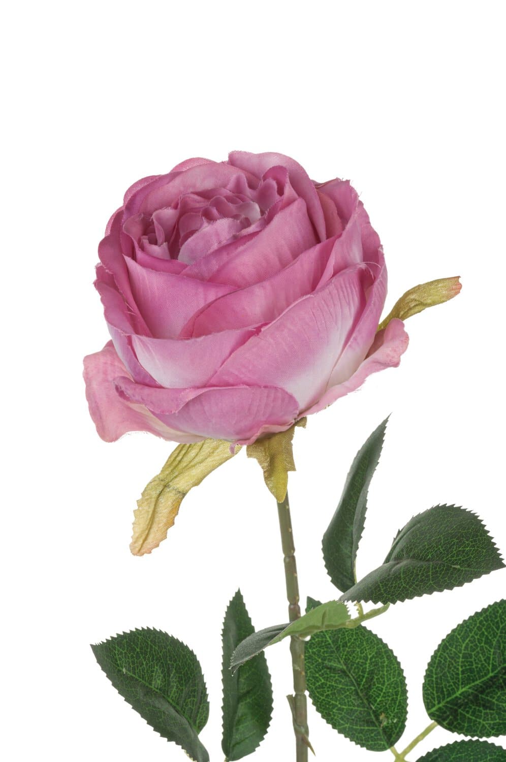 Deko Rose, 70 cm, Ø 10 cm, pink