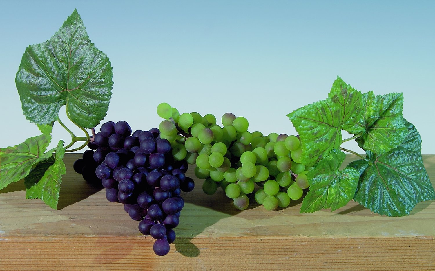 Künstliche Weintraube, 15 cm, grün