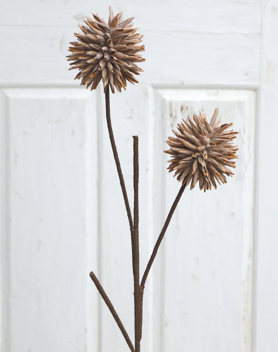 Fiore artificiale Soft 'Allium', 95 cm, naturale