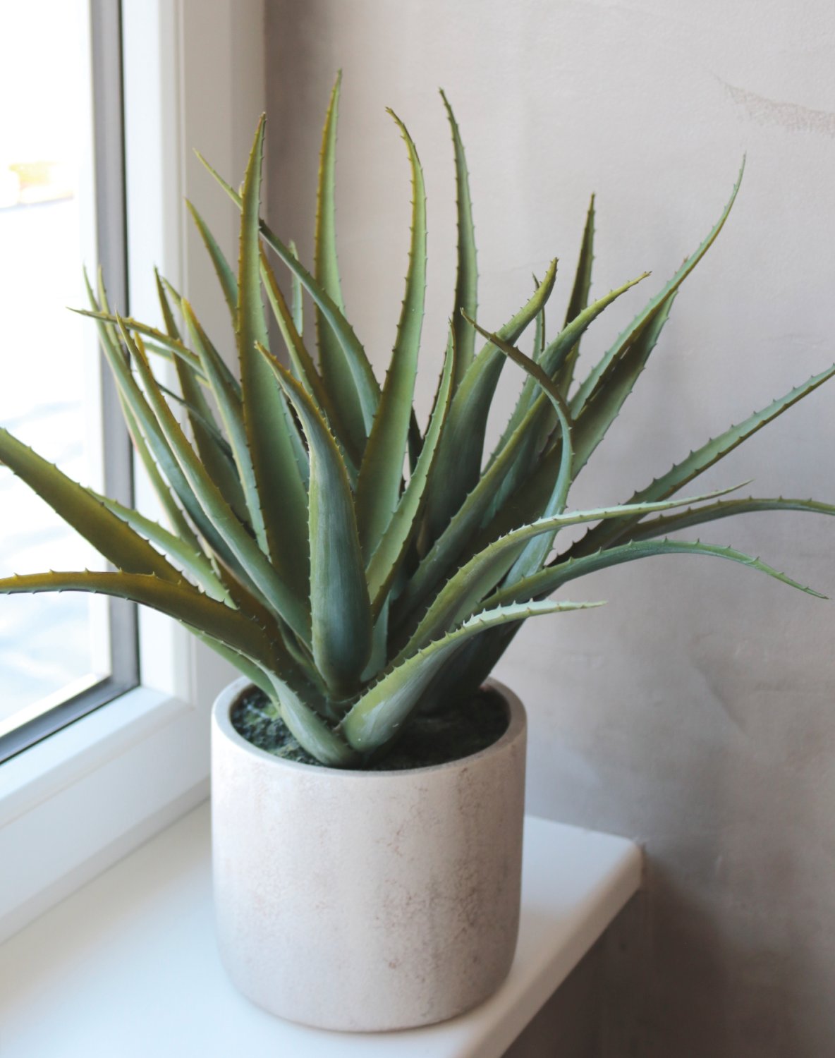 Künstliche Aloe, getopft, 53 cm, grün Künstliche Aloe, getopft, 53 cm, grün