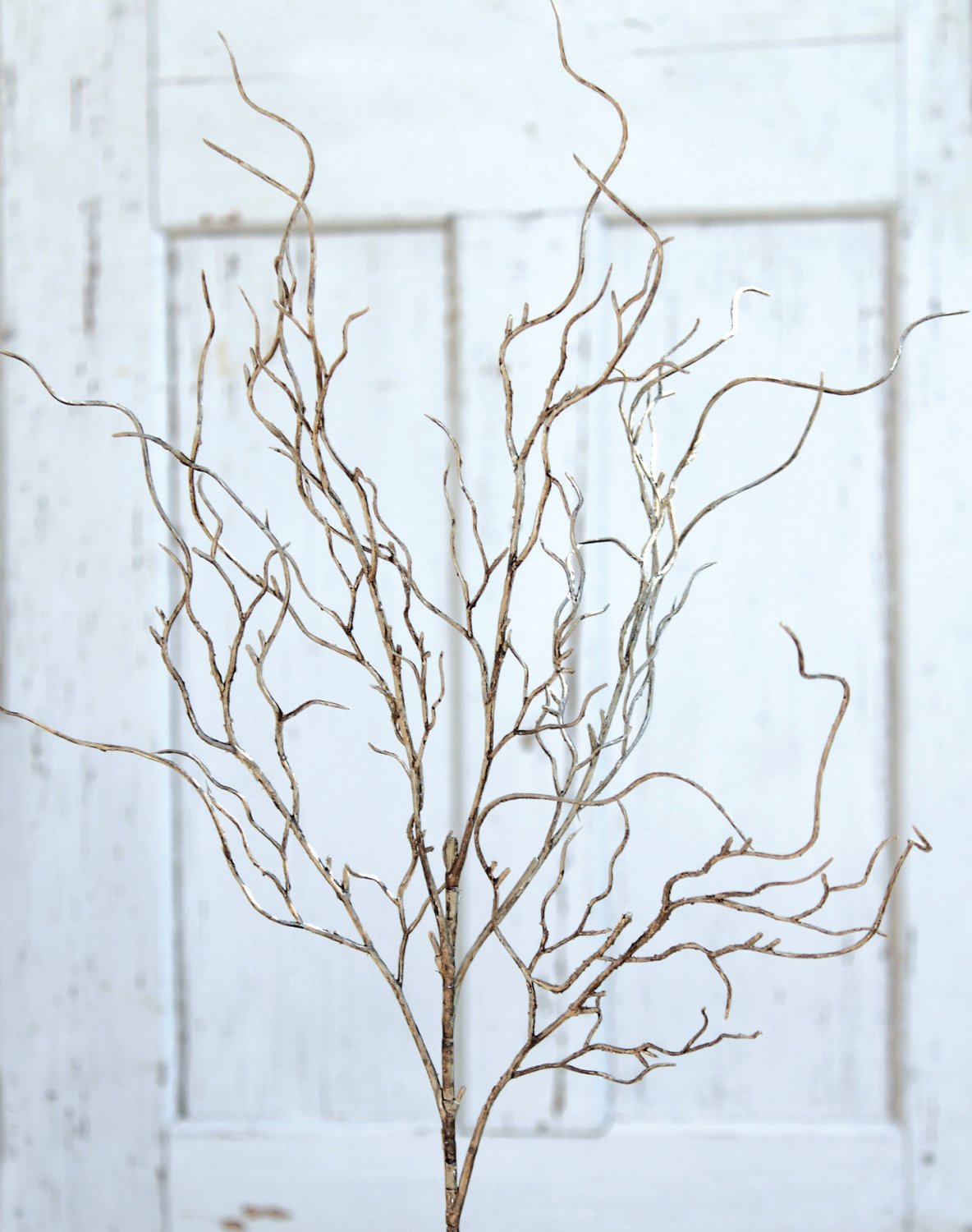 Plastic willow stem, 66 cm, natural