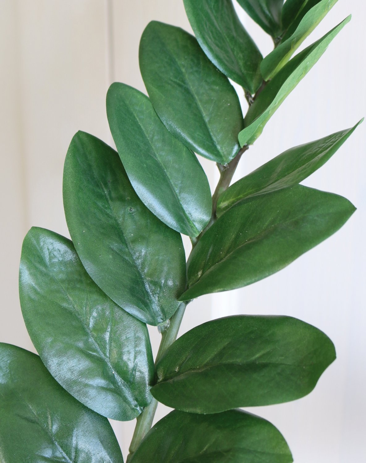 Künstliche Zamioculcas zamiifolia, 9-fach, getopft, 90 cm, grün