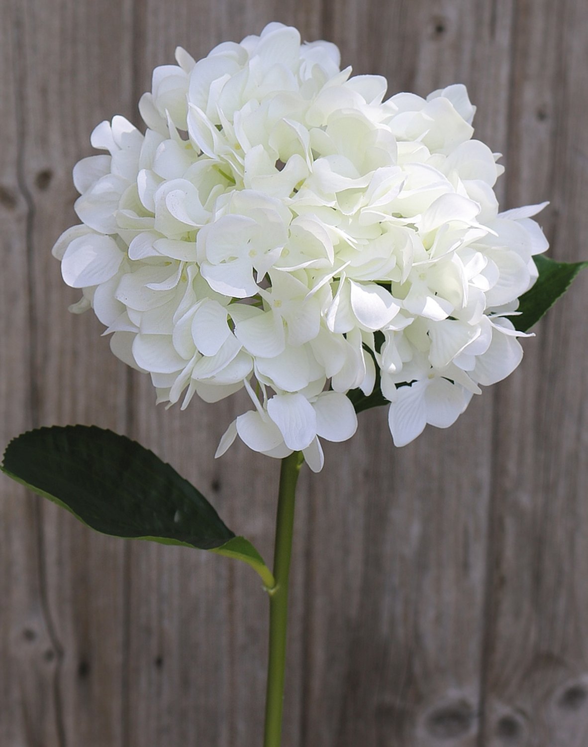 Künstliche Hortensie, 60 cm, creme-weiß