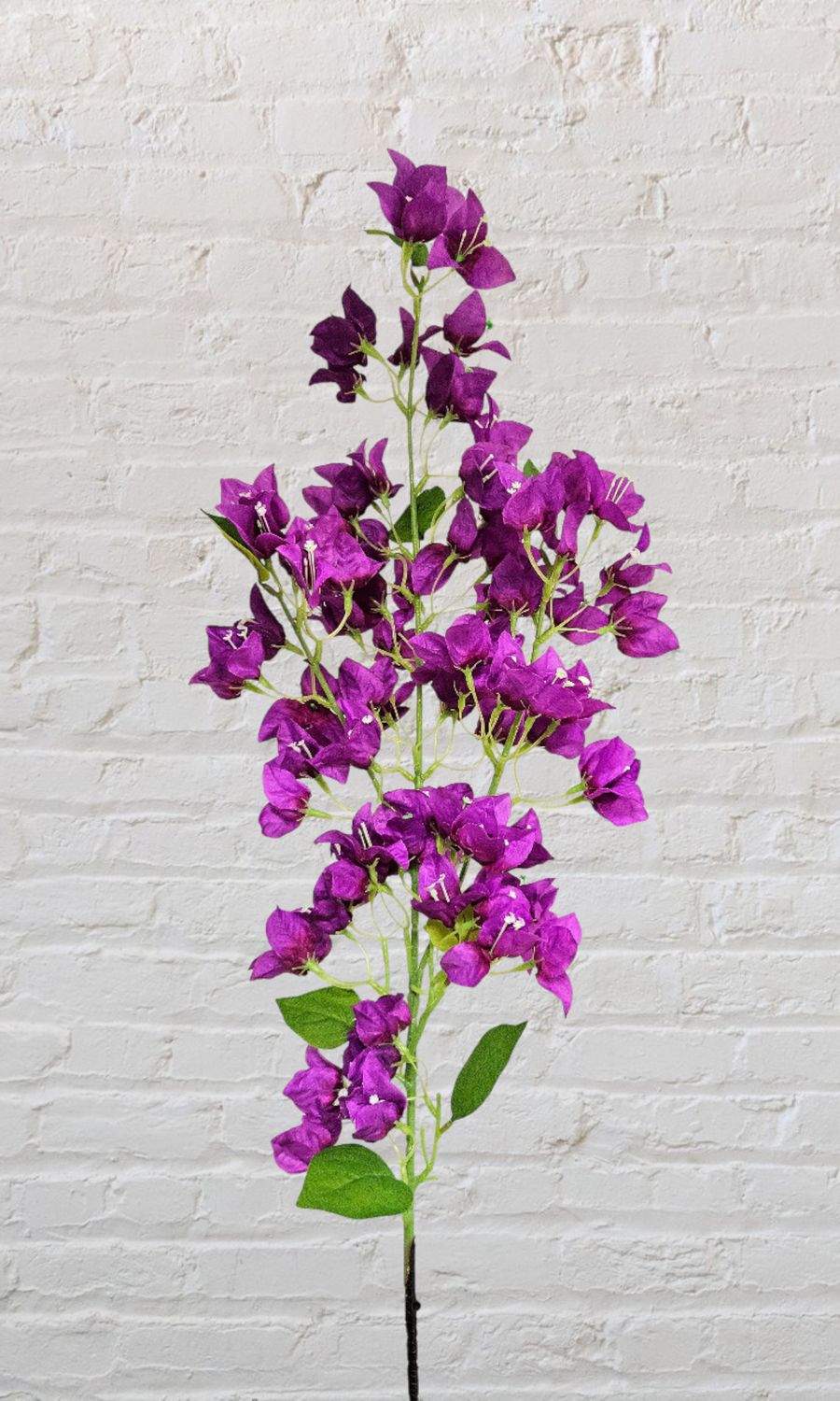 Artificial bougainvillea twig, 120 cm, lavender